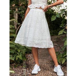 Cotton Zara waist skirt